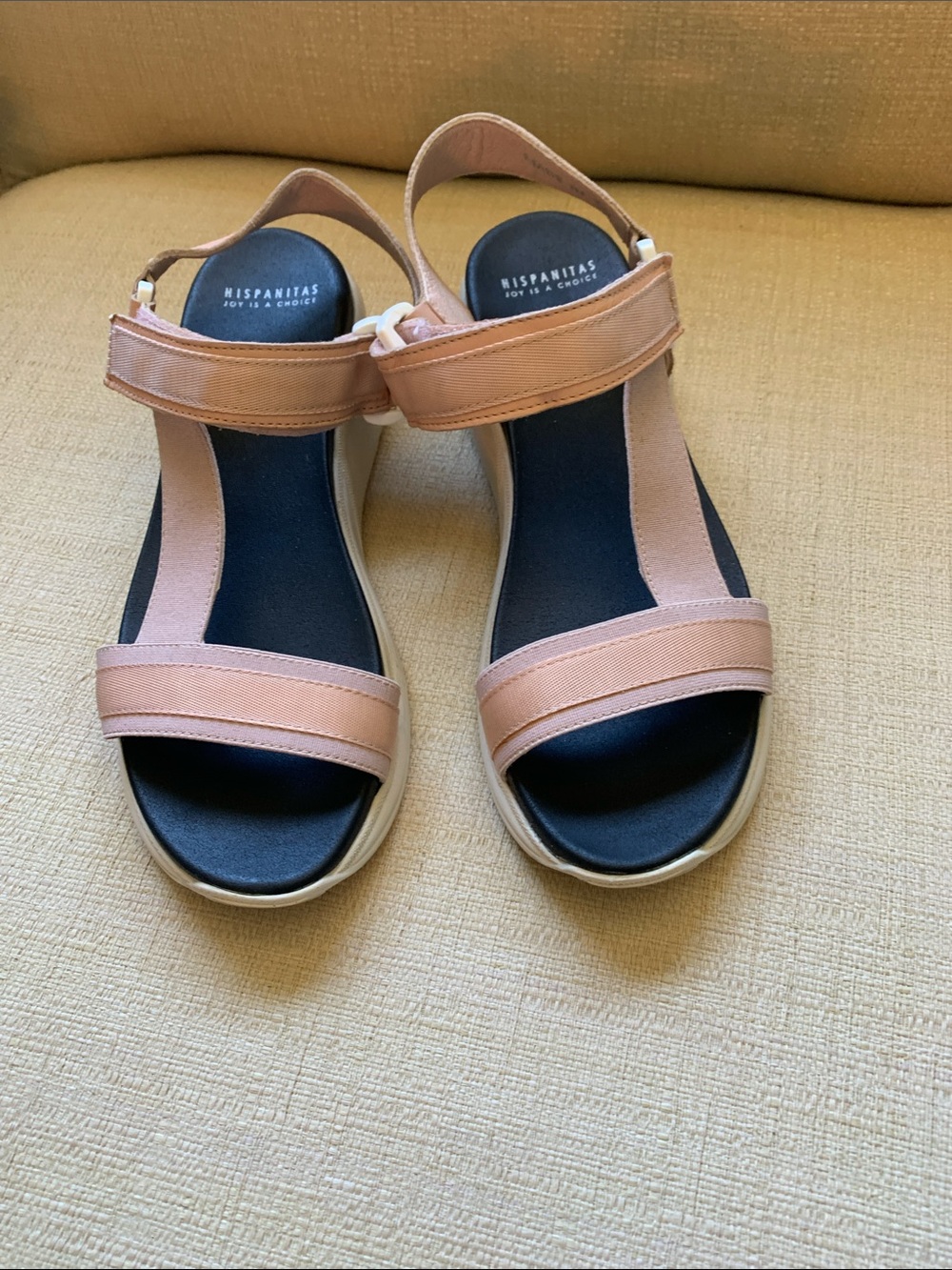 Charles & Keith Nude Pink Strap Sandals